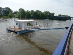 Schaufelrad-Kraftwerk