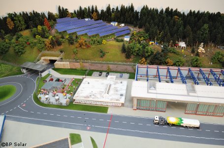 Solaranlage im Miniatur-Wunderland