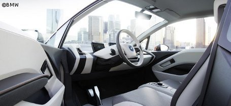 Innenansicht des BMW i3