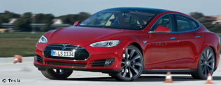 Tesla Model S im ADAC EcoTest