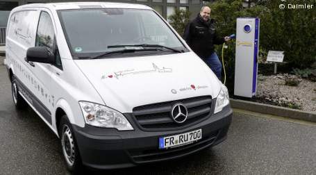 Vito E-Cell: Elektro-Transporter bewährt sich in der Praxis
