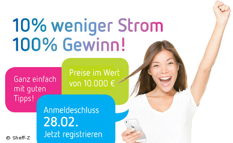 Stromsparaktion in Schleswig-Holstein sucht noch Teilnehmer