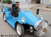 Chinese baut Elektroauto mit Propeller-Antrieb