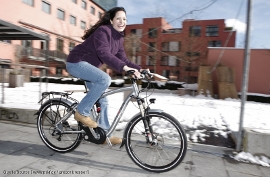 E-Bike im Winter