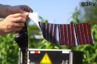 3PV Solarmodule in der Sonne