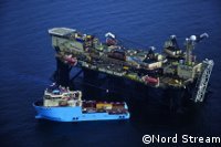 Nord Stream- Verlegeschiff "Castoro Sei"
