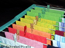 Mit 30 Grad wird's auch sauber, und die Farben bleiben erhalten