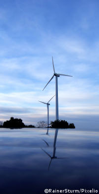 Ökostrom per Windrad