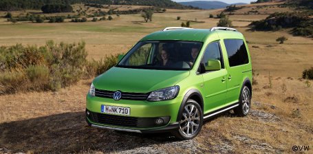 VW CrossCaddy ab sofort auch mit Erdgasantrieb erhältlich