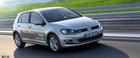 Erdgas-Golf TGI BlueMotion feiert in Genf Weltpremiere