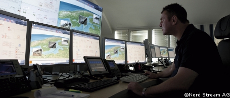 Der Betrieb der Nord Stream-Pipeline wird vom Kontrollzentrum in Zug in der Schweiz aus überwacht und ferngesteuert.