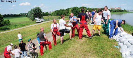 Sanogas: Neuer Gastarif hilft Flutopfern