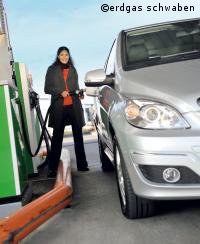 Neue Erdgas-Tankstelle in Leipzig mit 100 Prozent Biogas