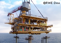 RWE Dea: Breagh-Gasförderplattform erfolgreich installiert