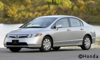 Honda Civic Natural Gas ist &ldquo;Green Car of the Year" 2012